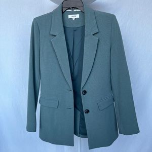 MBYM (S) 2-button light moss green blazer, BNWOT
